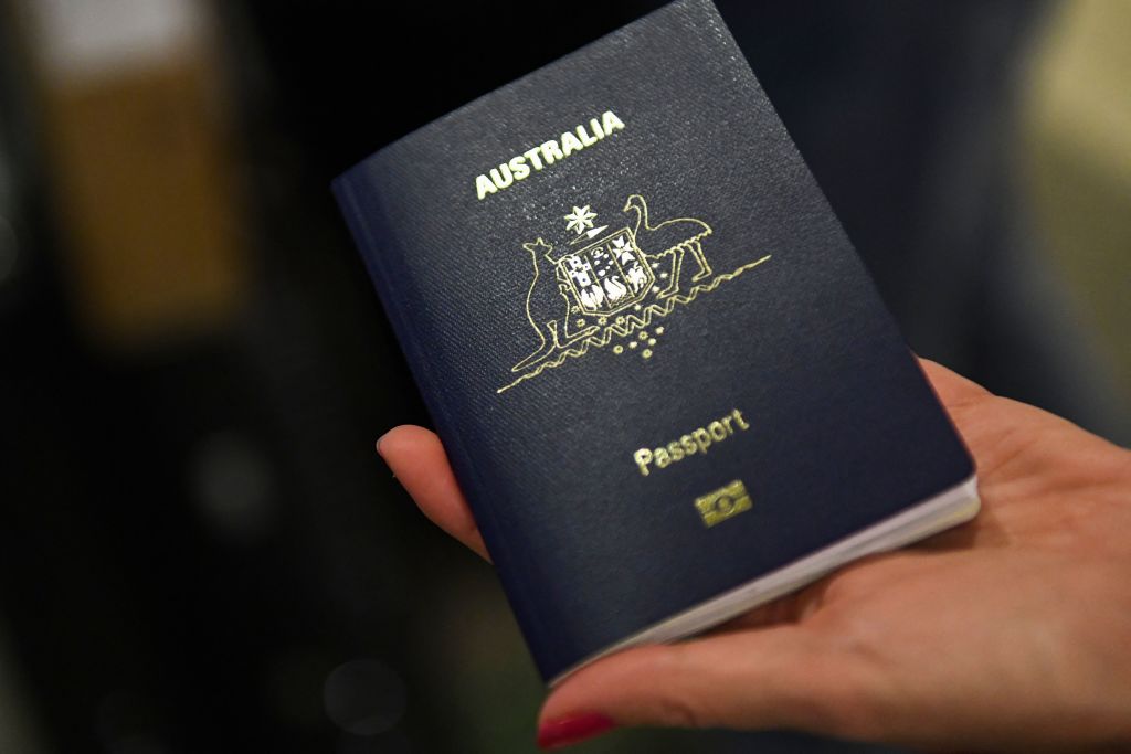 Passport privilege: Australian passports rank eight on the Henley Passport Index (Patrick T. Fallon/AFP via Getty Images)