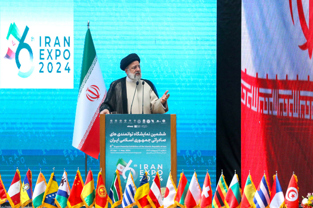 Iranian President Ebrahim Raisi (Iranian Presidency/Handout/Anadolu via Getty Images)