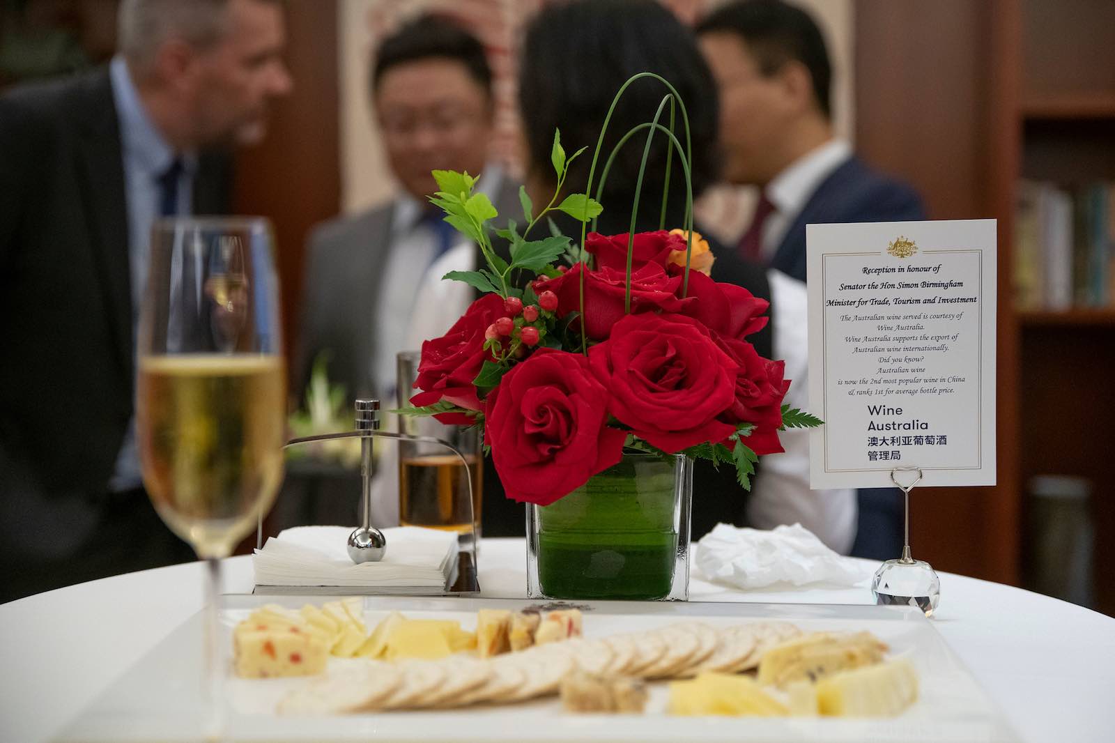 Reception celebrating Australia-China ties at the Australian Ambassador’s residence, Beijing, 1 August 2019 (DFAT/Flickr)