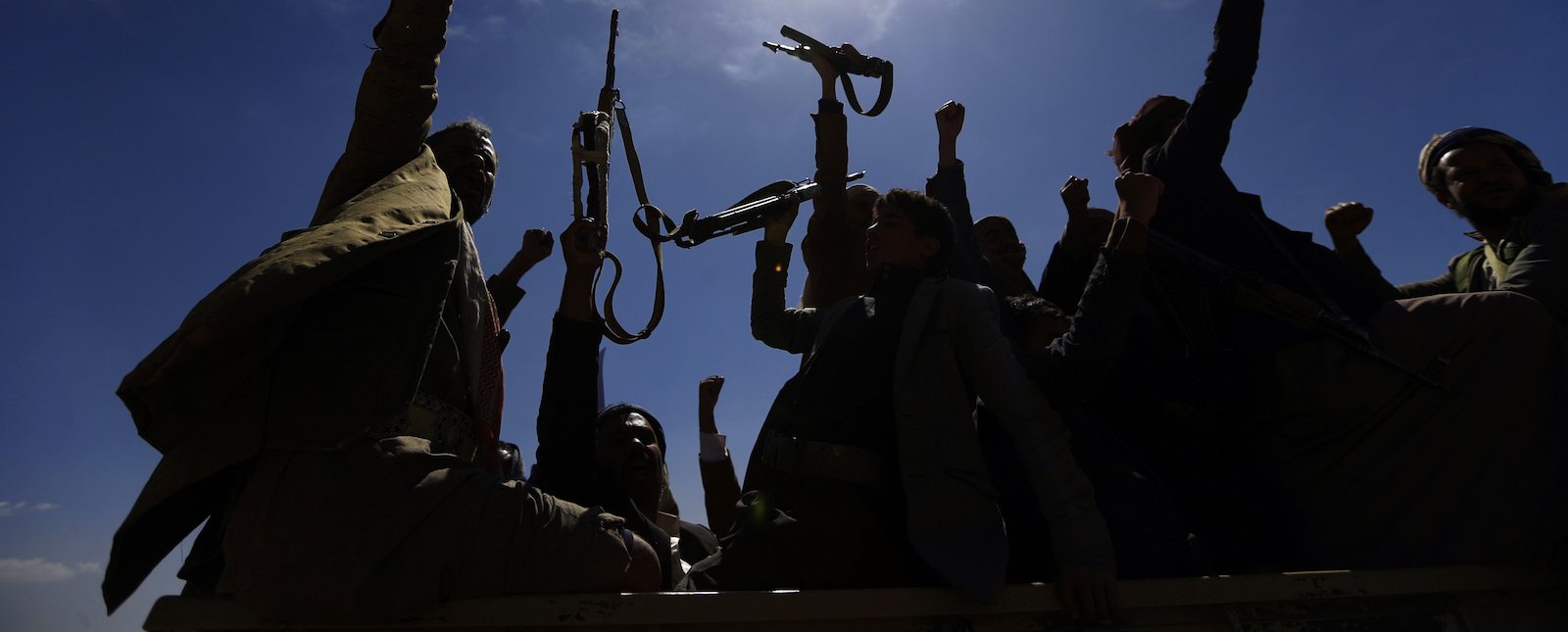 Armed men in Yemen (Photo: Mohammed Huwais via Getty)