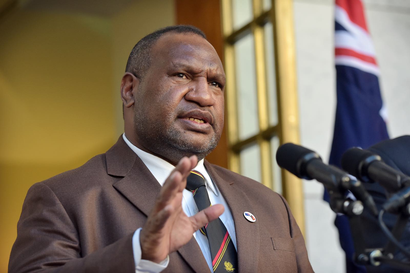 PNG Prime Minister James Marape (Photo: Mark Graham via Getty)