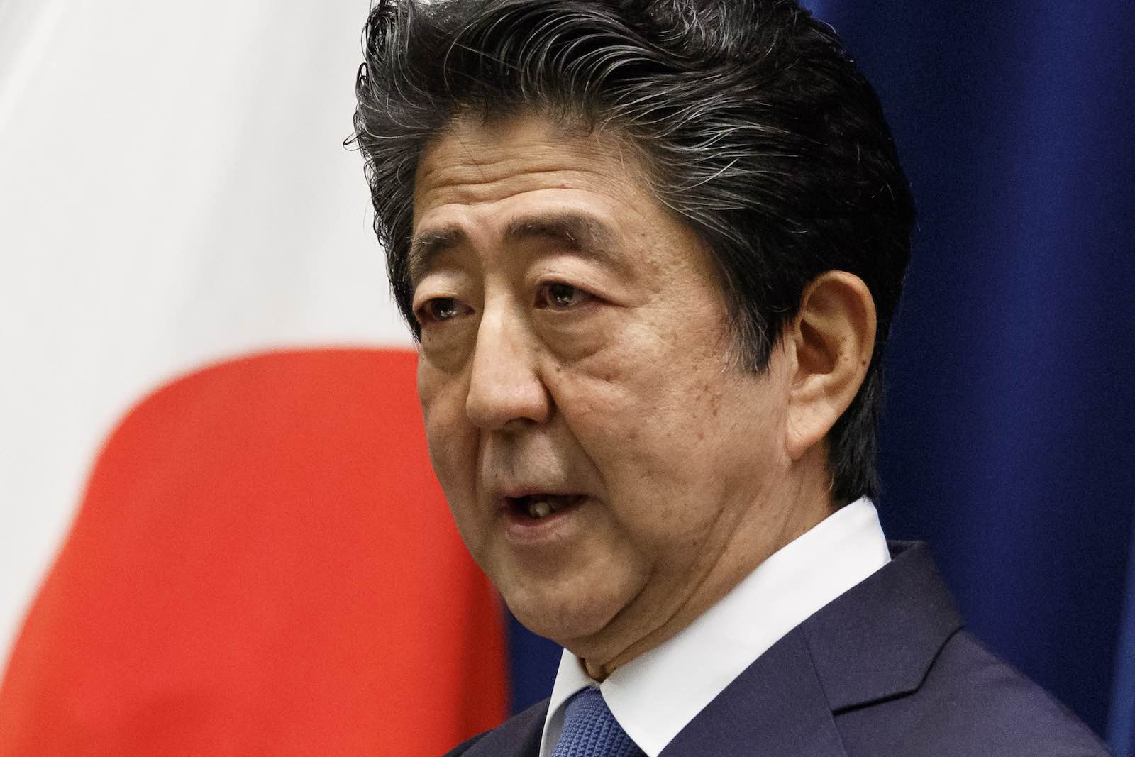 Australians think more highly of Abe Shinzo’s leadership than do people in Japan, so it seems (Rodrigo Reyes/AFP via Getty Images)
