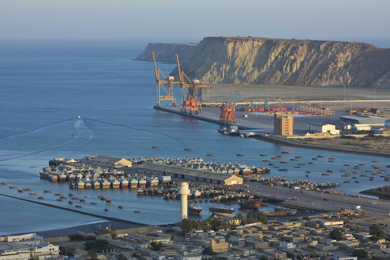 Gwadar Port, Gwadar, Balochistan. The port is the most important element in the China-Pakistan Economic Corridor (CPEC). (Getty Images)