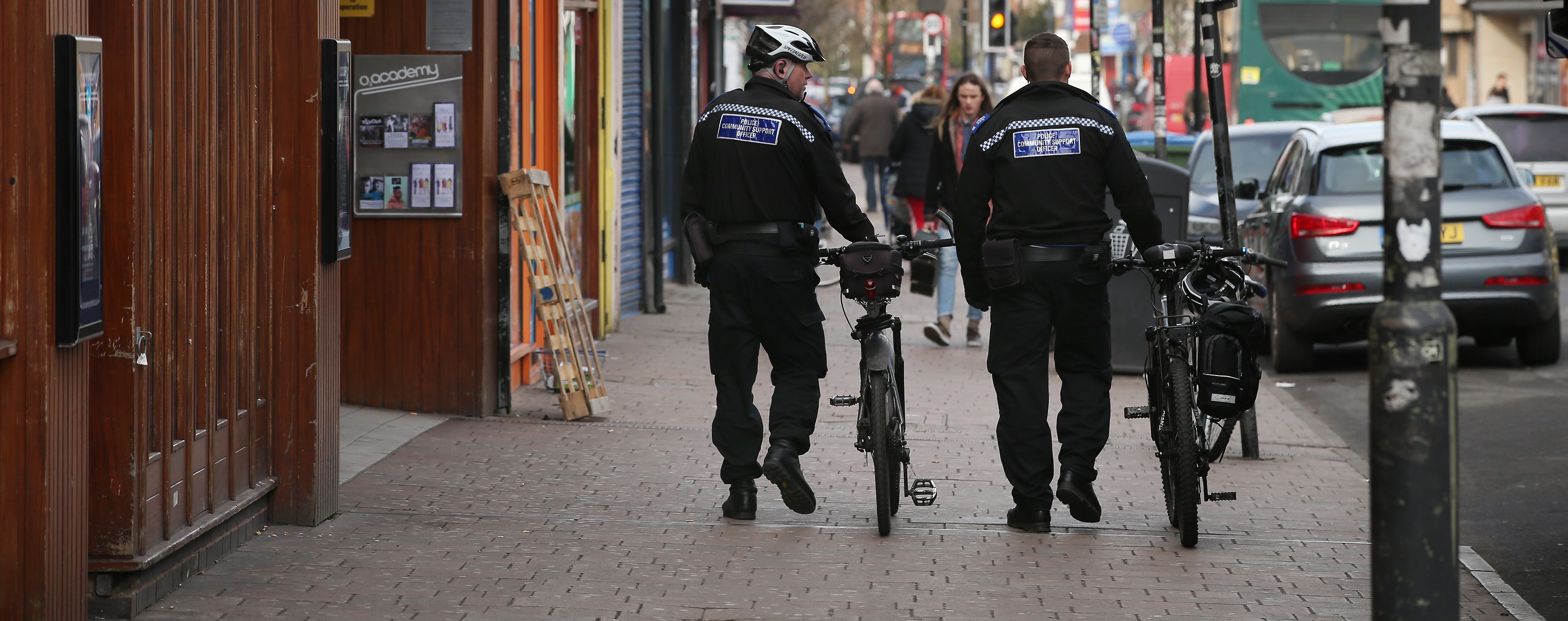 Police Community Support Officers in Oxford, March 2015 (Photo: Peter Macdiarmid/Getty Images)