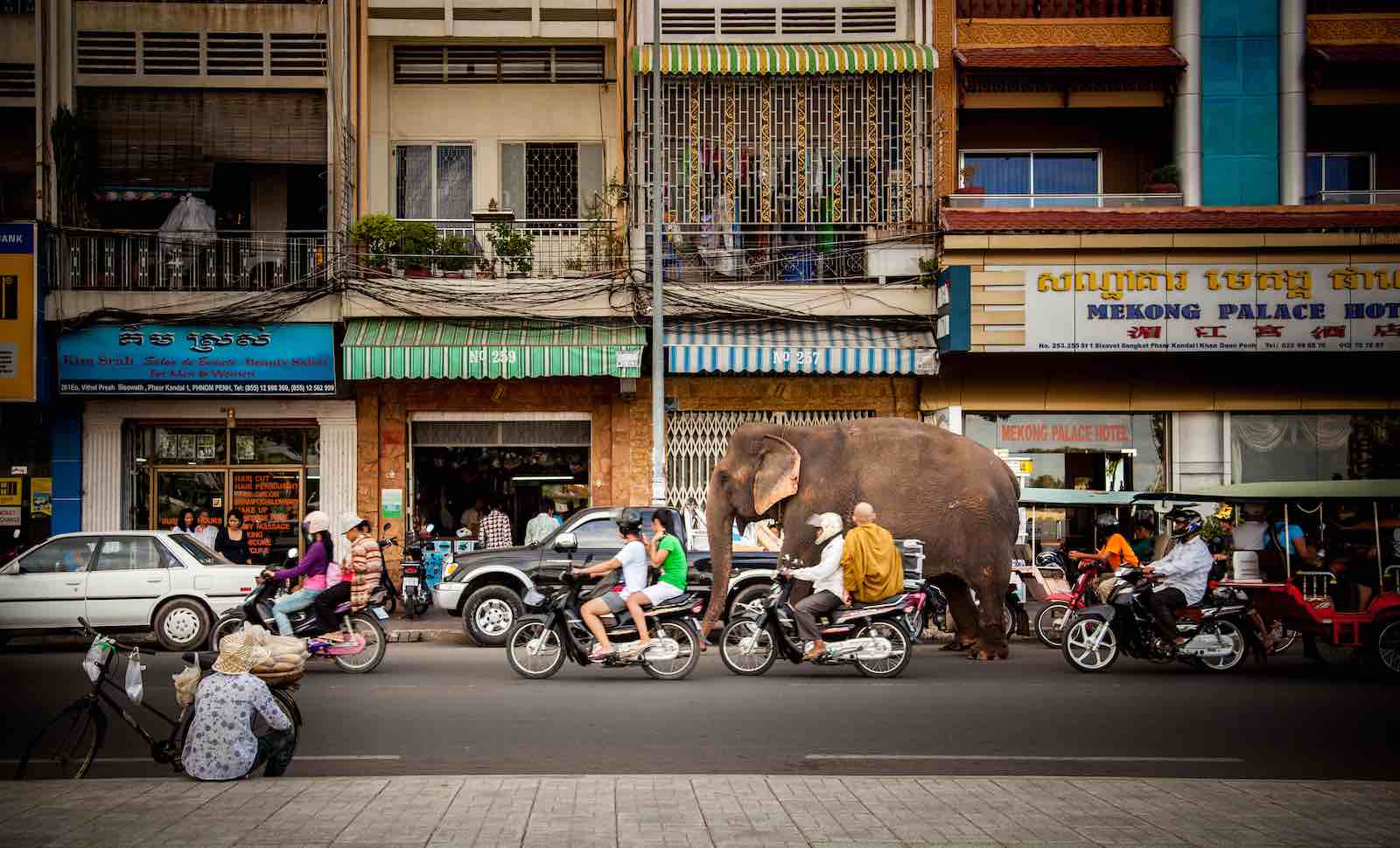 Street scene in Phnom Penh, Cambodia (Todd Brown/Getty Images)