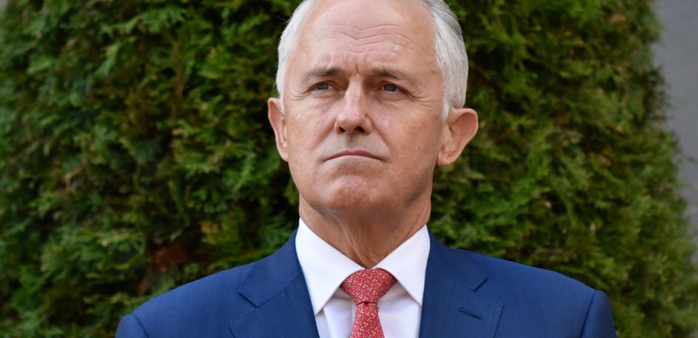 Prime Minister Malcolm Turnbull in February at the opening of the parliament (Photo: Michael Masters/Getty)