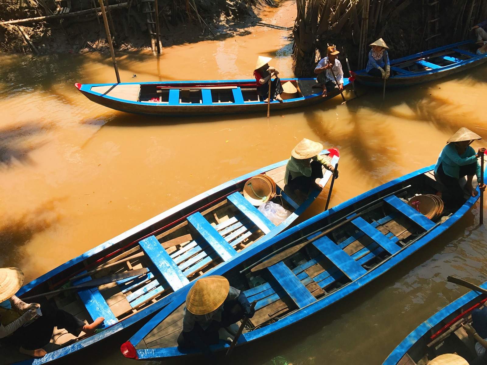 Millions of people depend on the Mekong River for their livelihoods (Anne Lin/Unsplash)