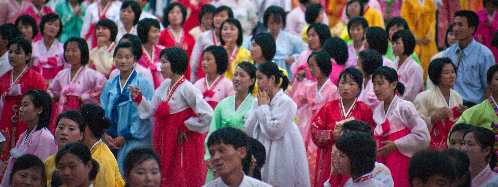 National Day mass dance in Pyongyang (Photo: Jen Morgan/Flickr)