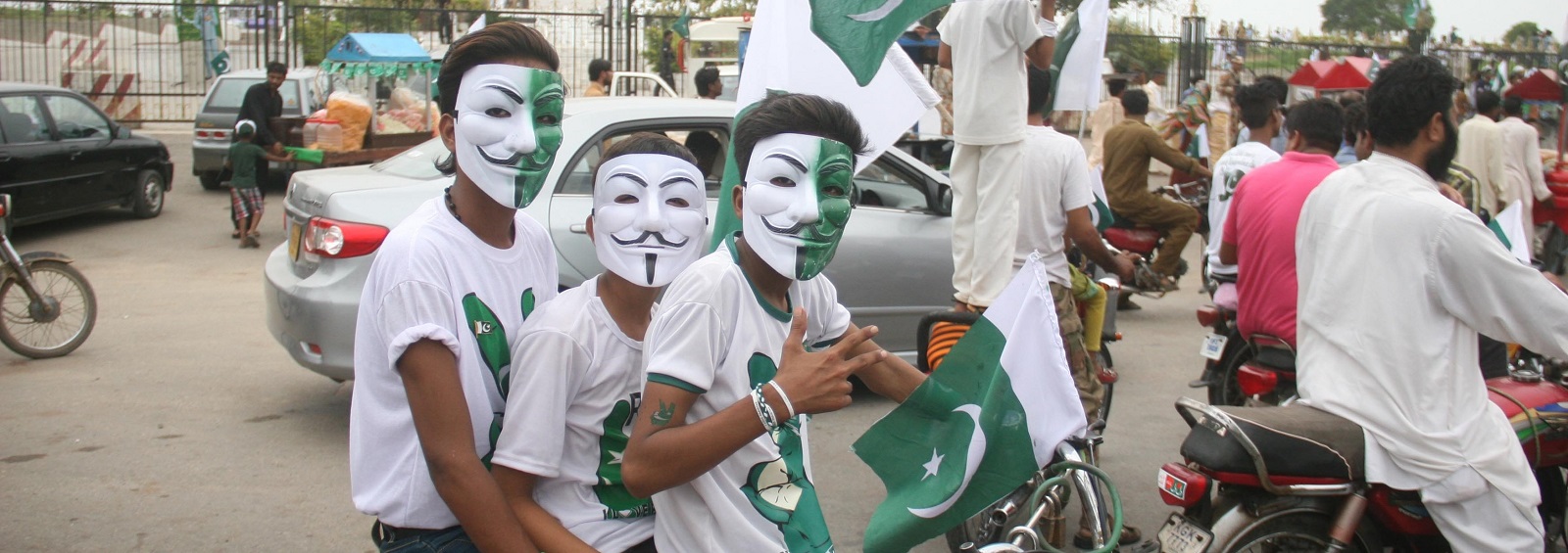Pakistan Independence Day, Karachi, 14 August 2016 (Photo: Sabir Mazhar/Getty Images