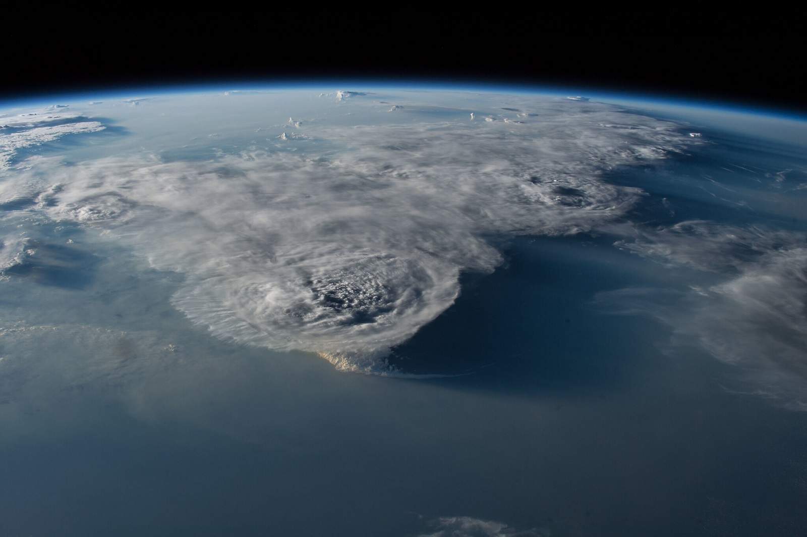 Thunderstorm over the South China Sea viewed from the International Space Station (NASA Johnson/Flickr)