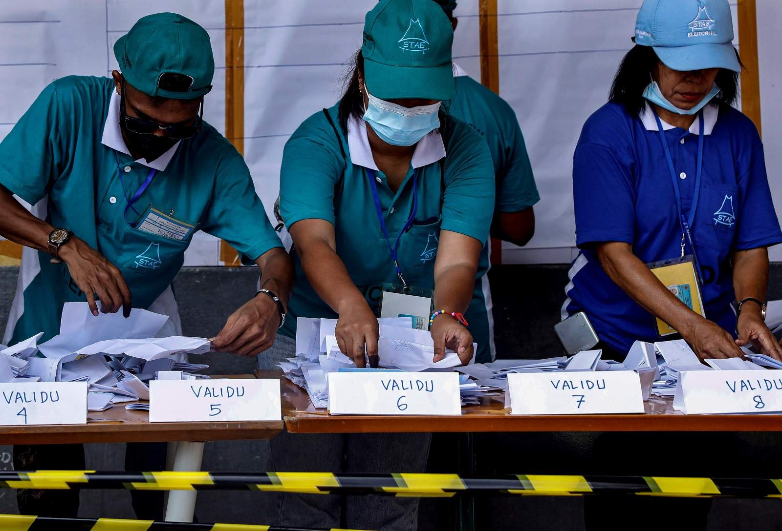 Timor-Leste’s second round of presidential elections takes place on 19 April (Amori Zedeao/Xinhua via Getty Images)