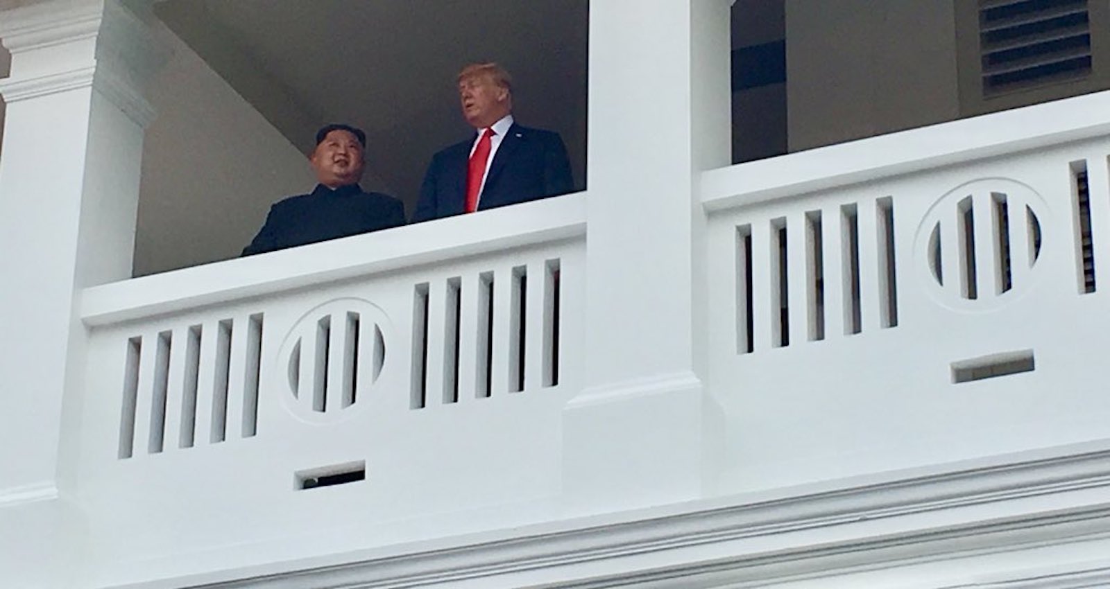 Kim Jong-un and Donald Trump in Singapore (Photo: White House)