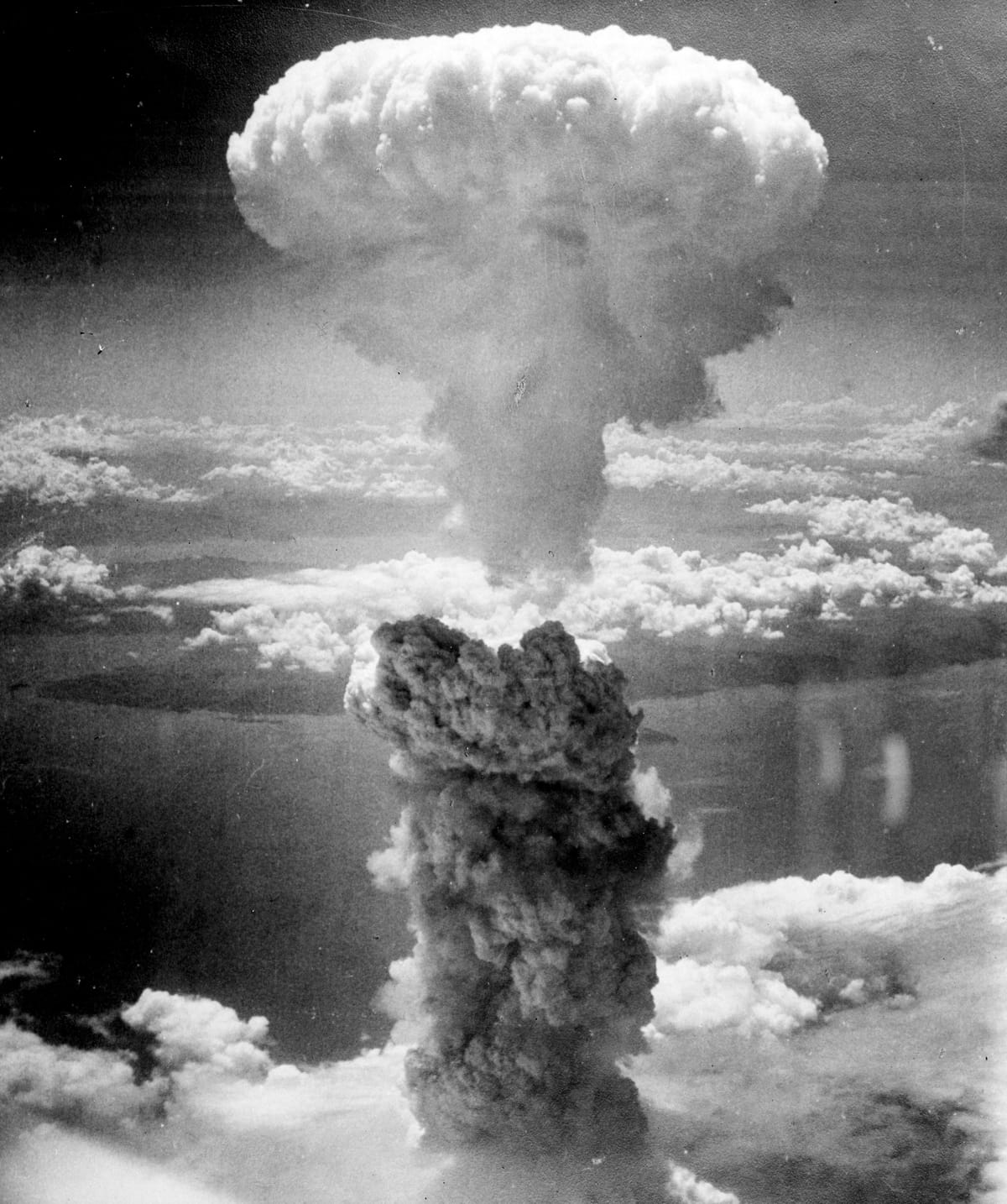 The atomic bombing of Nagasaki on 9 August 1945 (US government via CTBTO)