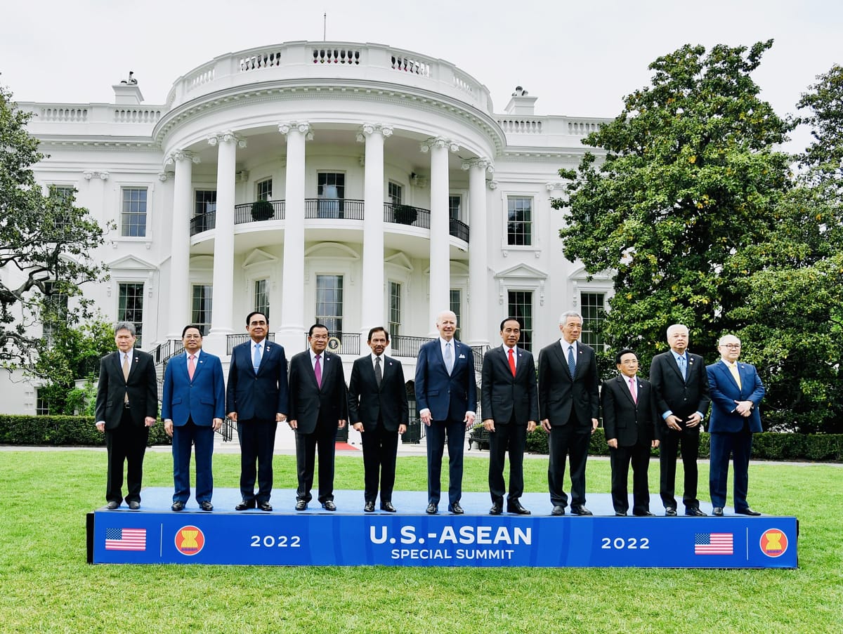 ASEAN leaders gather at the White House last year for a US-ASEAN Special Summit (Laily Rachev via ASEAN Secretariat/Flickr)