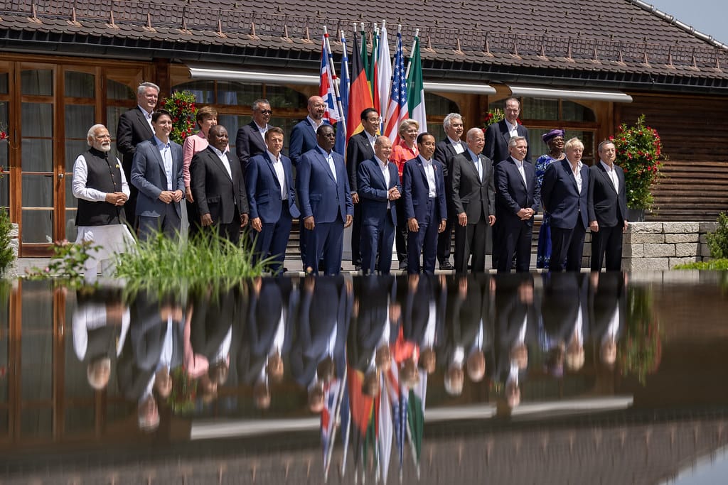 The G7 leaders gathered in Germany last year (Adam Schultz/White House)