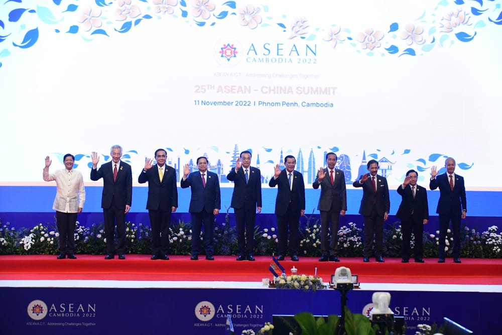 The ASEAN-China summit in Cambodia on 11 November (ASEAN Secretariat/Flickr)