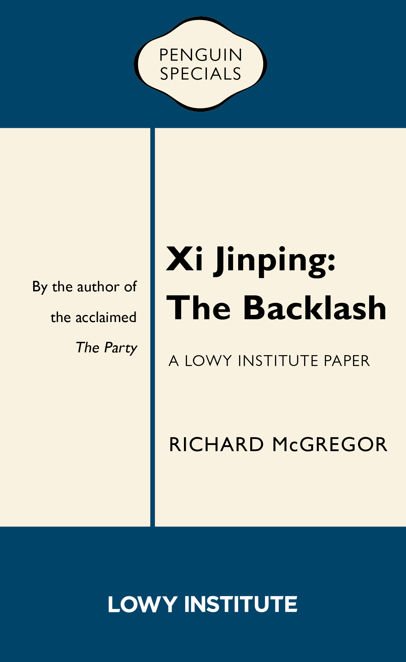 Xi Jinping: The Backlash book cover