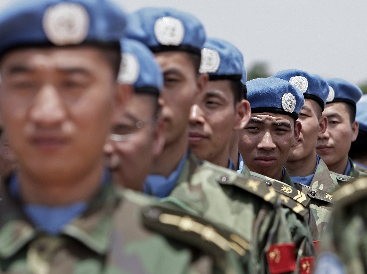 Chinese UN Peacekeepers