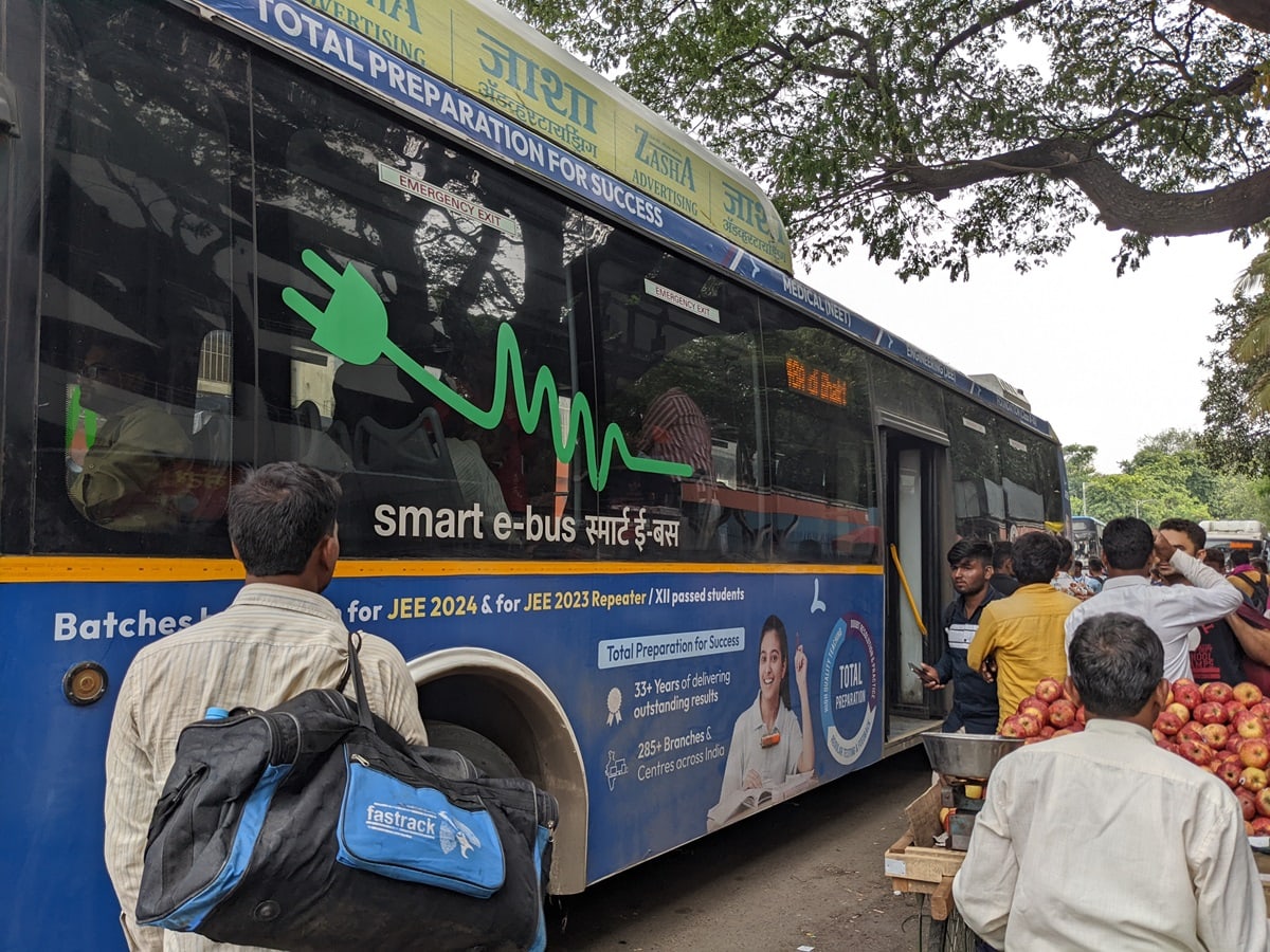 E-bus in Pune, India, 2022