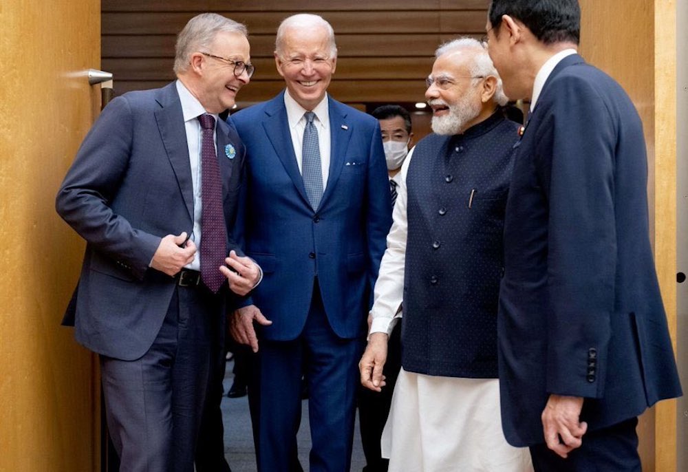 Anthony Albanese met with Narendra Modi alongside Joe Biden and Fumio Kishida at the Quad summit in Tokyo last month