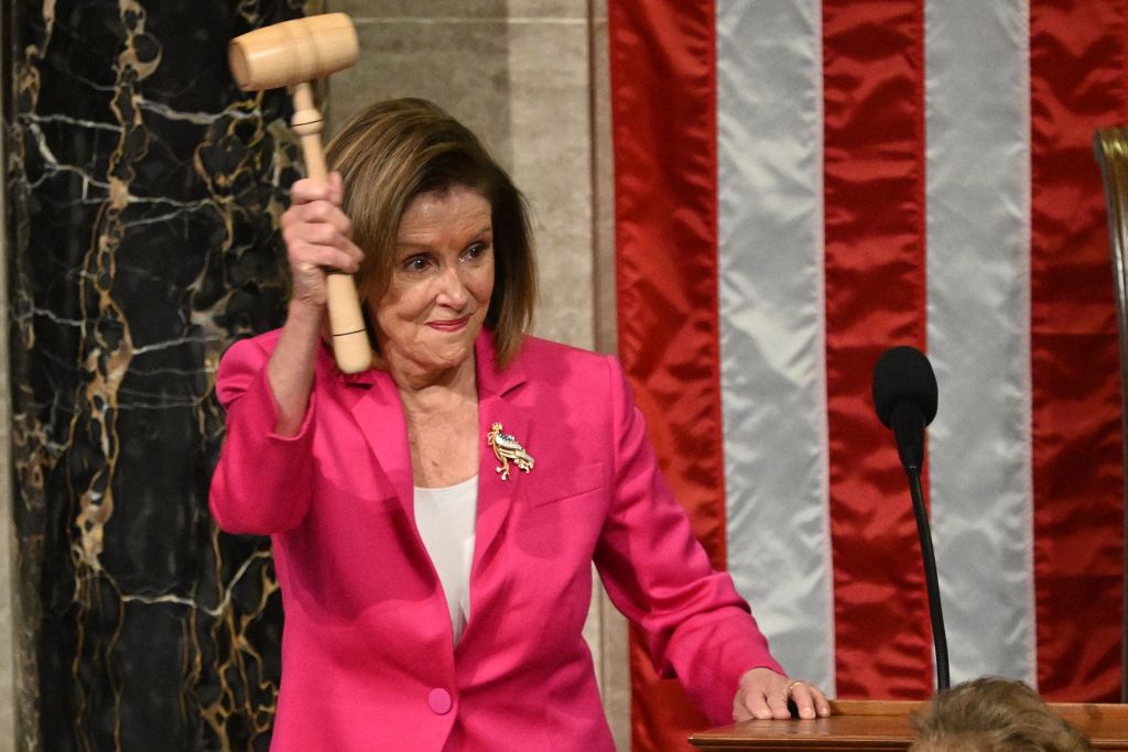 Nancy Pelosi as Speaker of the US House of Representatives (Mandel Ngan/AFP via Getty Images)