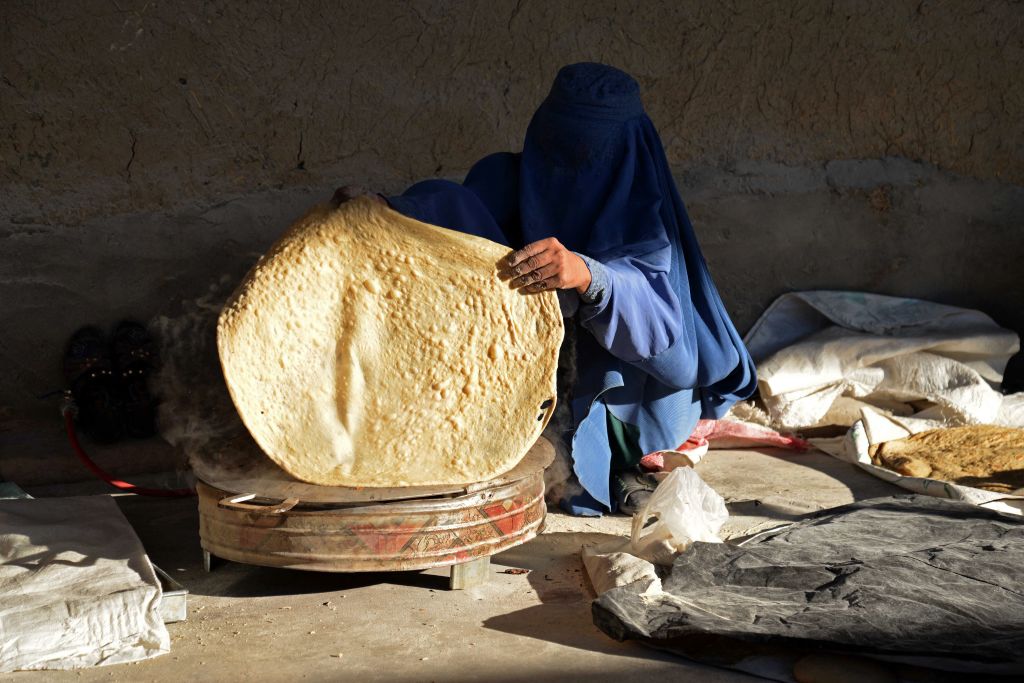 A Kandahar market in January (AFP via Getty Images)