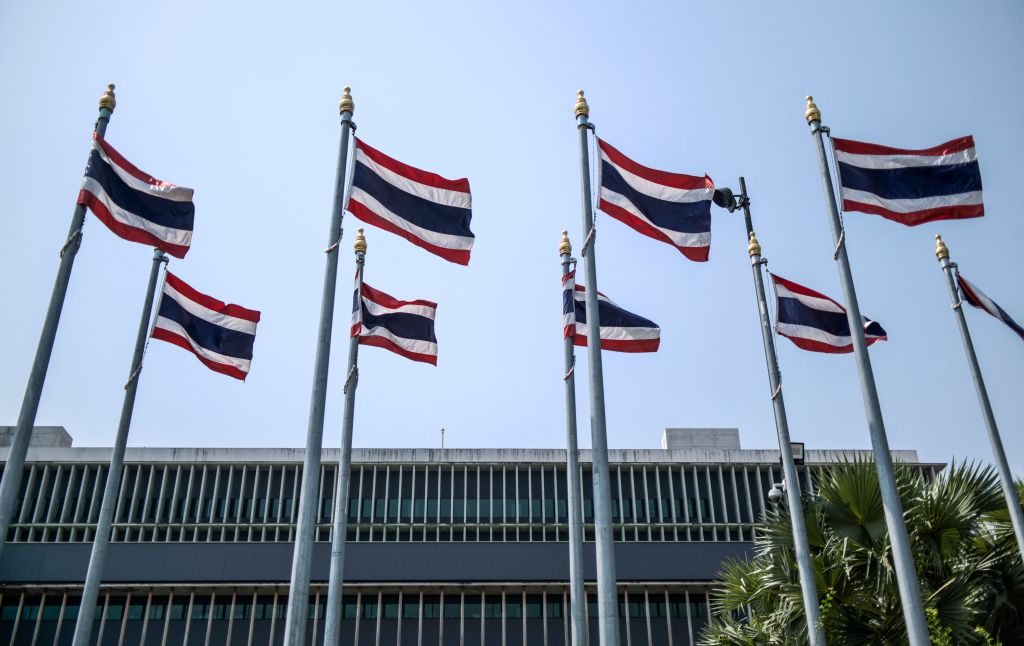 The parliament complex in Bangkok (Amaury Paul/AFP via Getty Images)
