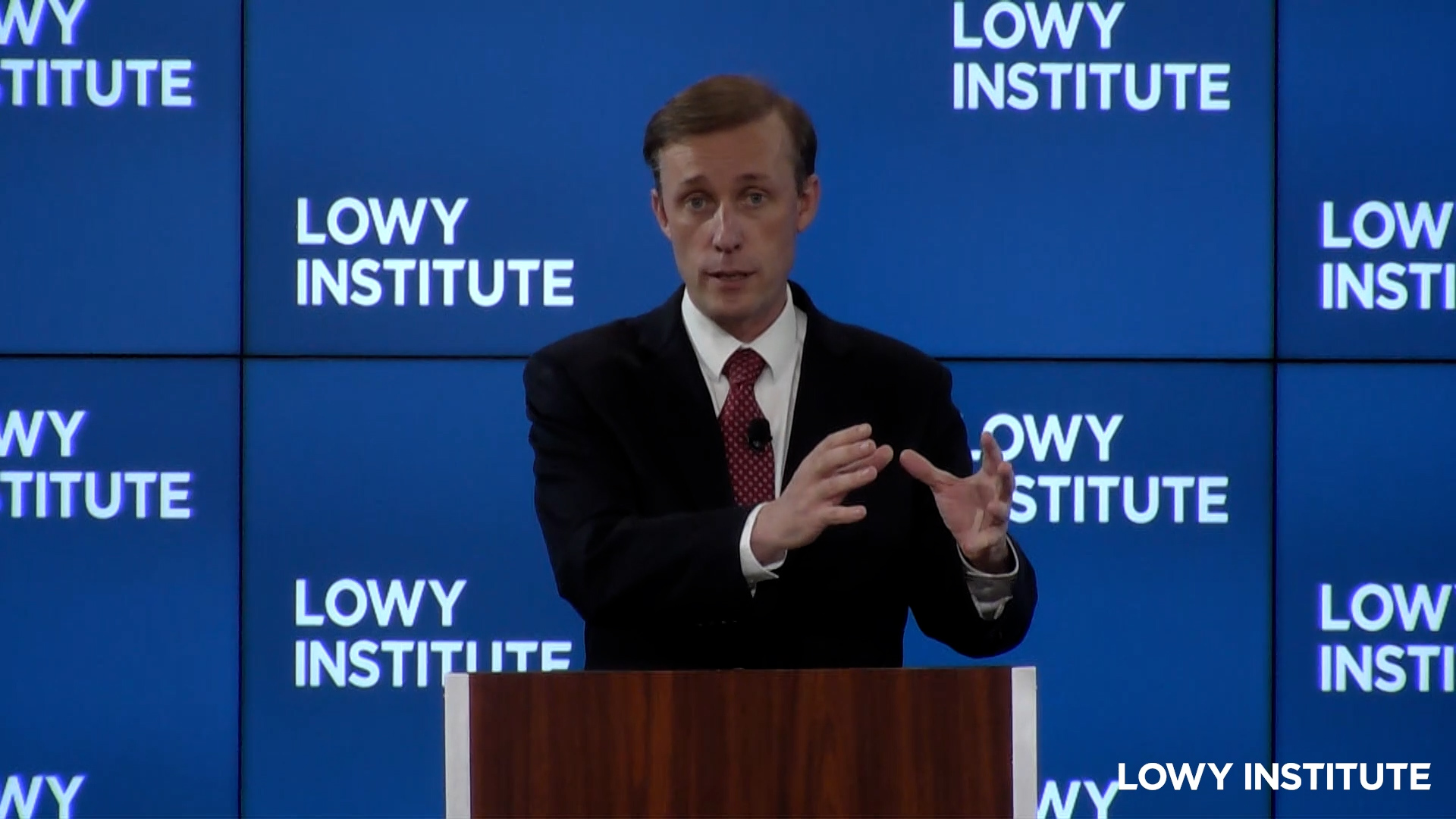 The 2021 Lowy Lecture was given on 11 November 2021 by Jake Sullivan, National Security Adviser to US President Joe Biden