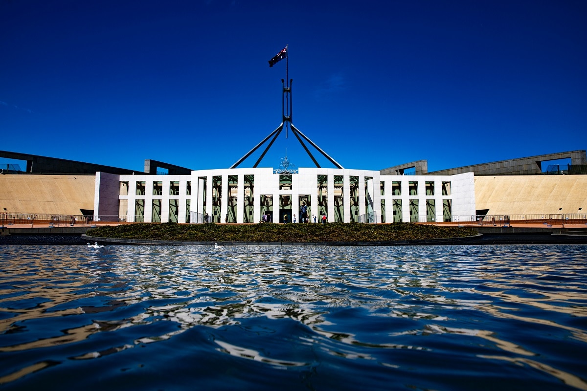 Parliament House, Canberra (Marcus Reubenstein/Unsplash)