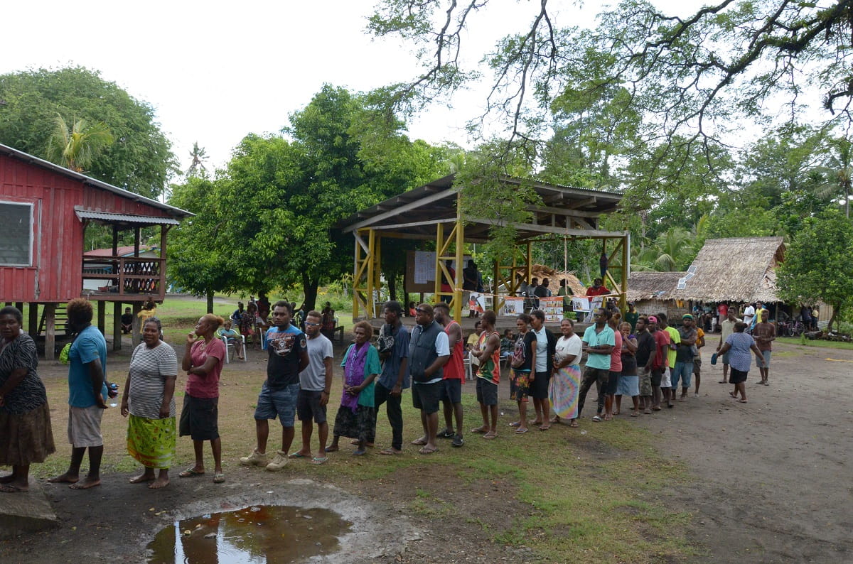 The CommonwealthFollow Solomon Islands Election 2019 A Commonwealth Observer Group led by Sato Kilman Livtuvanu, a former prime minister of Vanuatu, commended the people of the Solomon Islands for “participating peacefully and in high numbers in their national general election”. 50 members of parliament were elected using the first-past-the-post system.