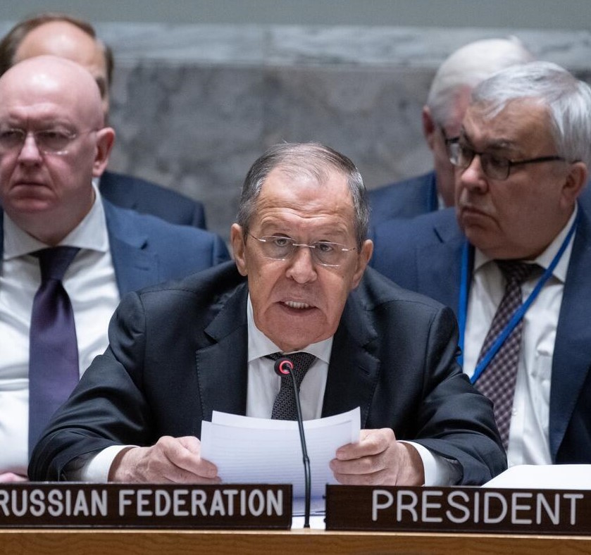Sergey Lavrov at the United Nations Security Council (UN Photo)