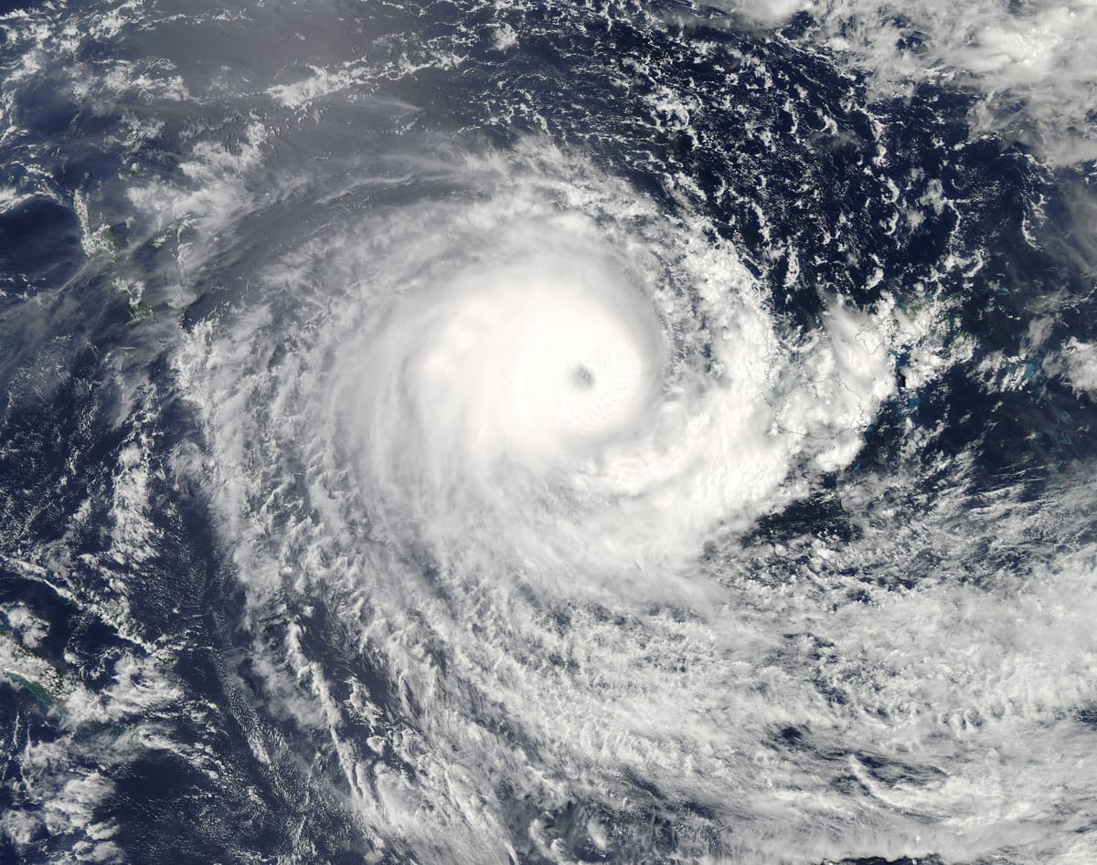 Category 5 tropical cyclones in the Pacific, such as Tropical Cyclone Winston which hammered Fiji in 2016, have occurred almost annually in the last decade (LANCE/EOSDIS Rapid Response Team/NASA)