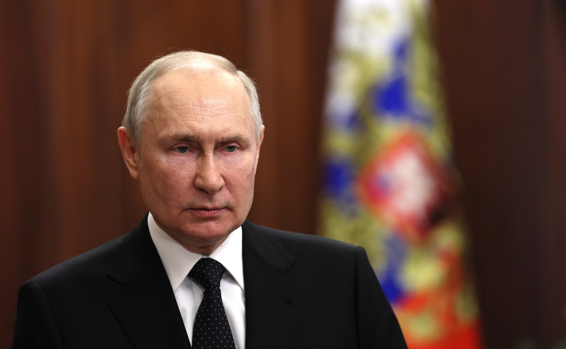 Vladimir Putin during his address to the nation (Kremlin photo)