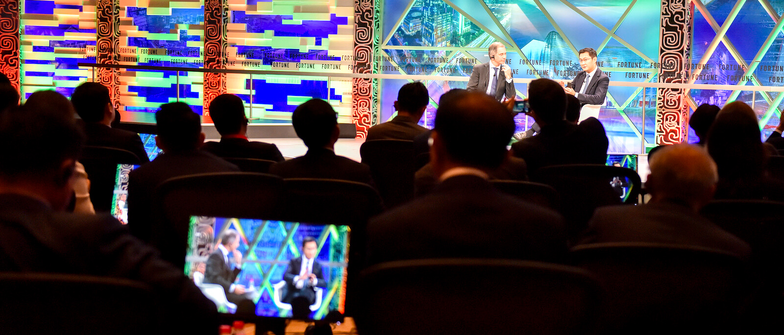 Pony Ma speaks at the Fortune Global Forum 2017 (Photo: Fortune Global Forum/Flickr)