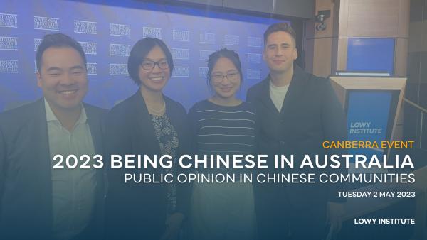 Being Chinese in Australia - Canberra event