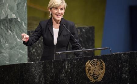 Julie Bishop and her place in the history books