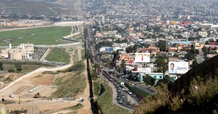 Cracks in walls and Trump’s border with Mexico