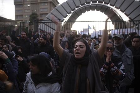 In Tehran, a tragic error threatens political wreckage