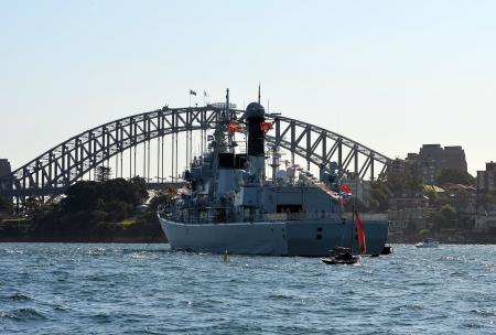 Baby milk and tantrums after Chinese ships show the flag in Sydney