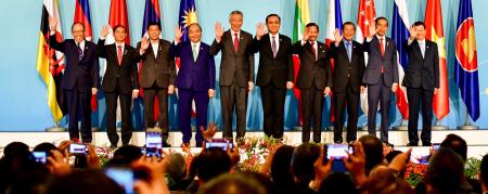 Jolted by protectionist rhetoric, ASEAN focuses on trade