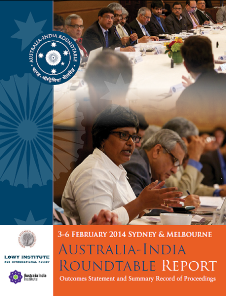 2014 Australia-India Roundtable Report: Outcomes Statement and Summary Record of Proceedings