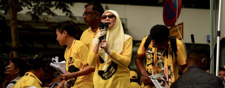 Malaysian opposition gains strength