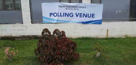 Fiji election, from the polling booth