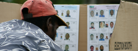 The 2012 national elections in Papua New Guinea: Averting violence