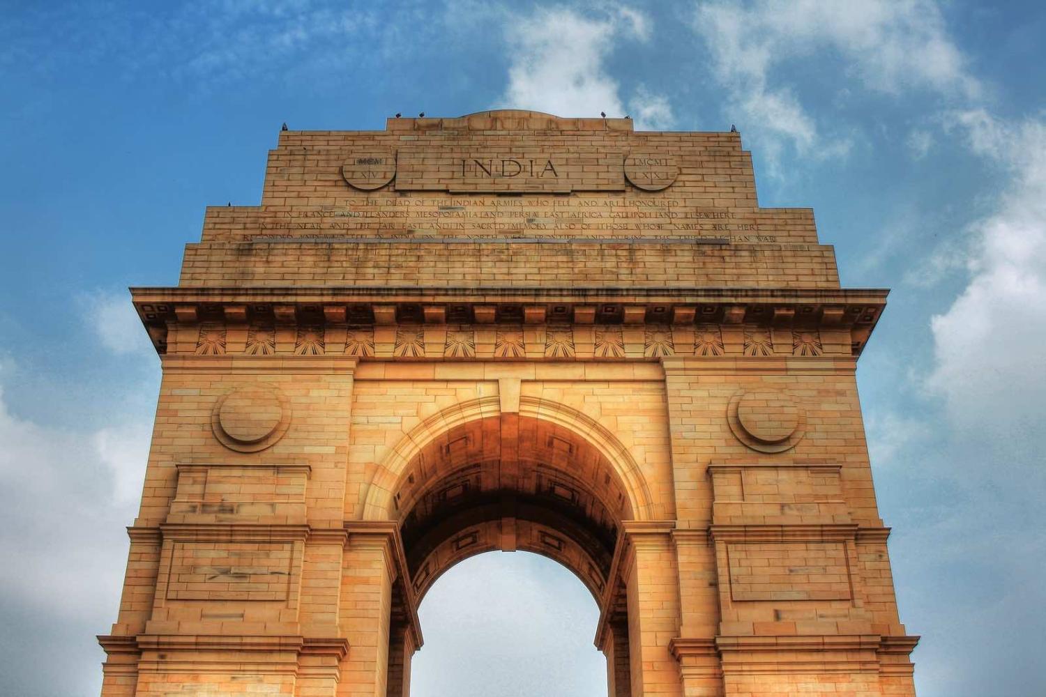 India Gate, designed by Sir Edwin Lutyens, in New Delhi (Daniel Mennerich/Flickr)