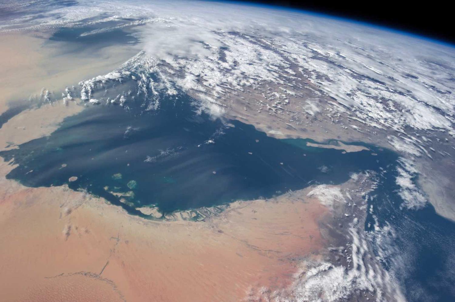 The Persian Gulf (Photo: Stuart Rankin/NASA via Flickr)