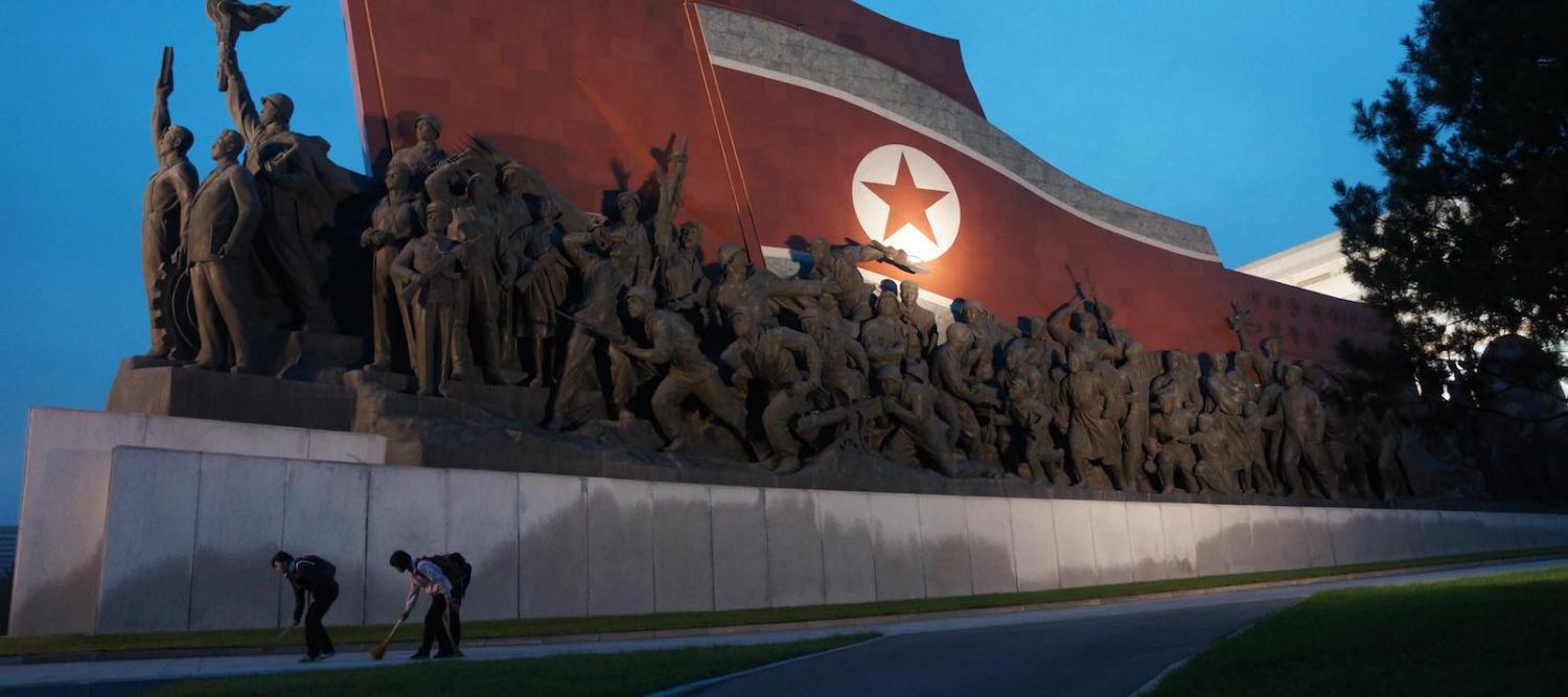 Mansudae Grand Monument, Pyongyang, North Korea (Photo: Wikimedia Commons)