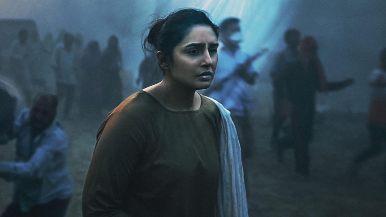 The bleak future in India depicted in a scene from Netflix series ”Leila” (Photo: Netflix)