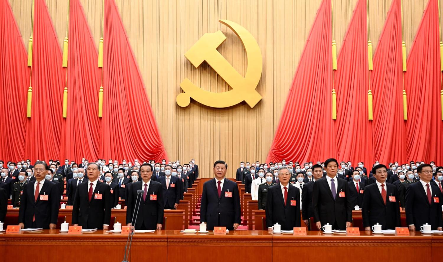 The Party may be presented as the beacon for the Chinese nation and its people, but Xi warned it members can be a source of the Party’s weakness (Li Xueren/Xinhua via Getty Images)