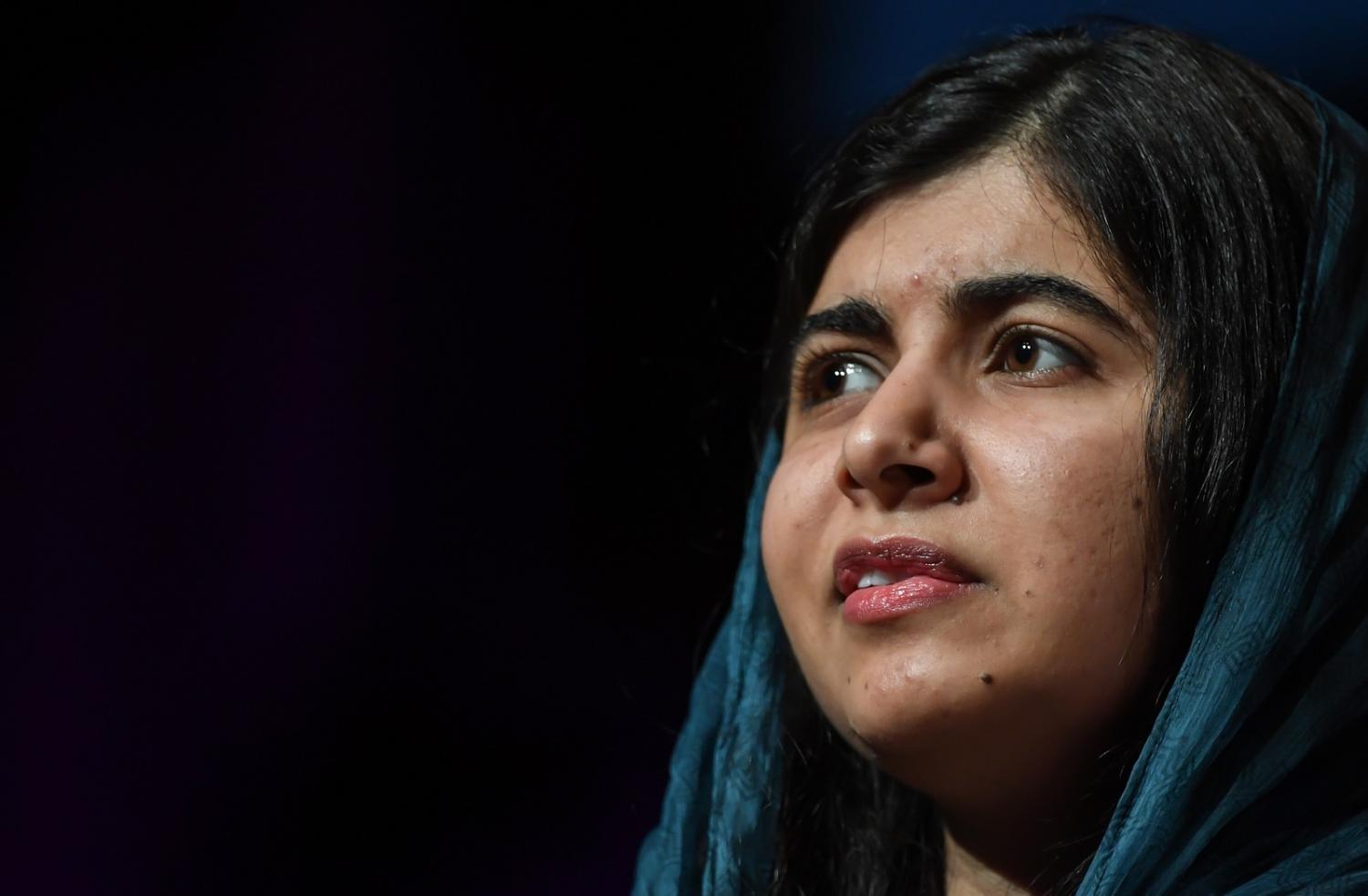 Malala Yousafzai survived an attempted assassination in 2012 and went on to become the youngest ever recipient of the Nobel Peace prize (James D Morgan/Getty Images for The Growth Faculty)